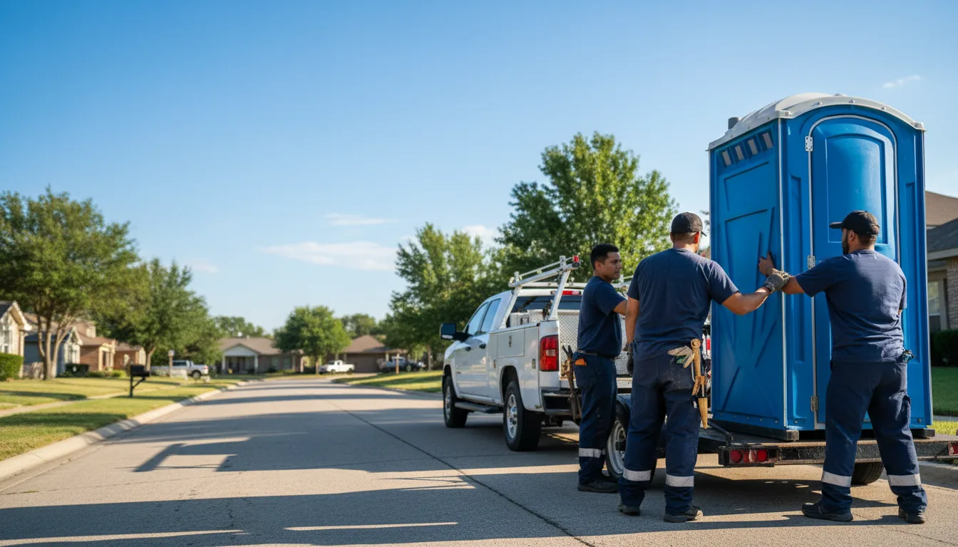 Portable Toilet Rental in Pinehurst, TX near me